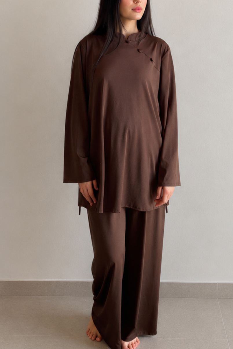 Burkini marron