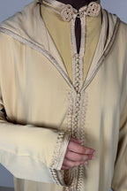 Jellaba 2 pièces beige