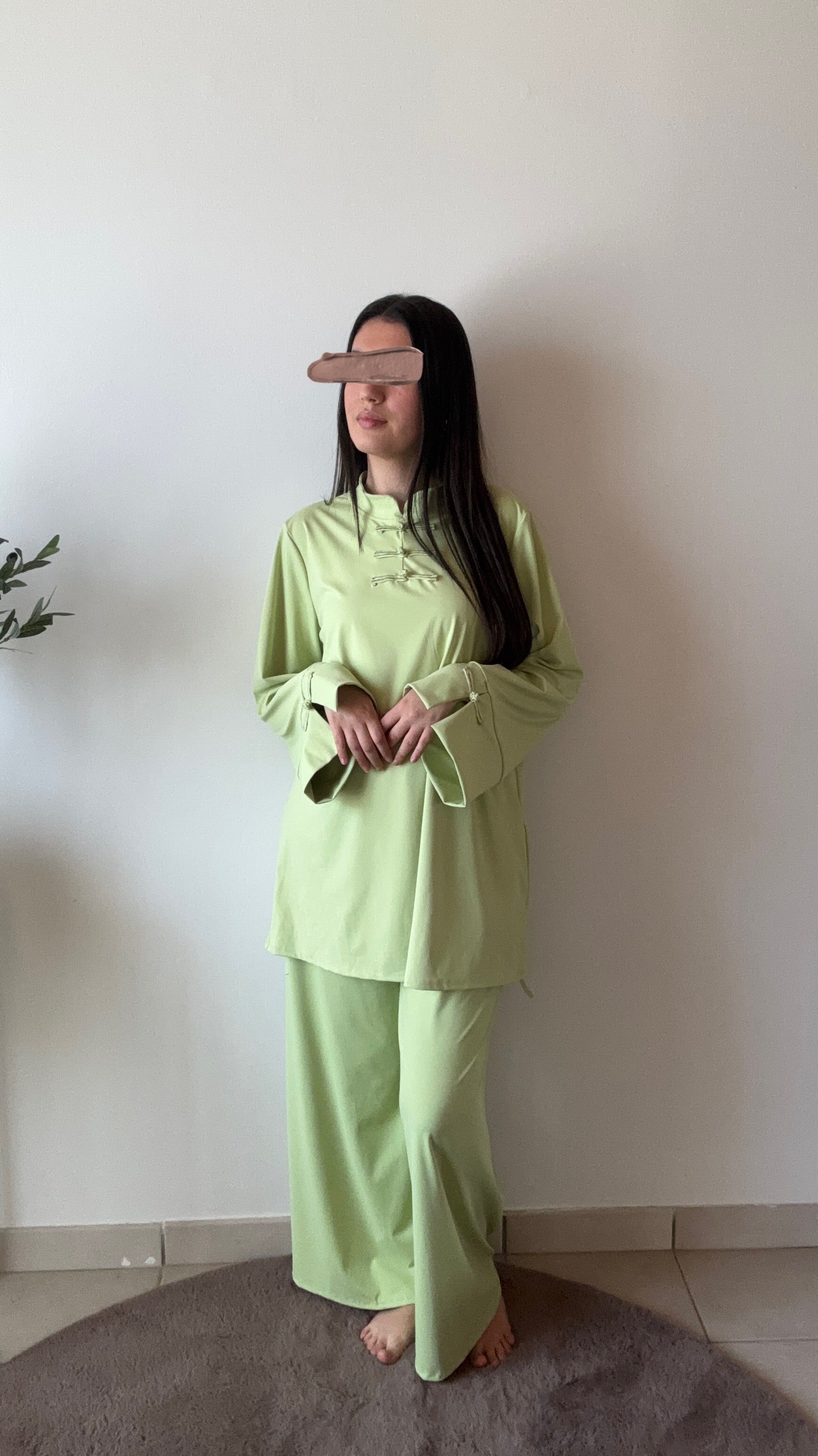 Burkini vert pomme