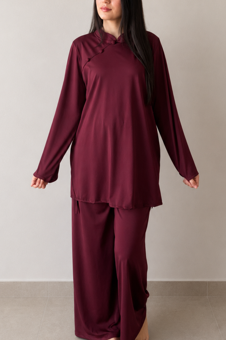 Burkini bordeaux
