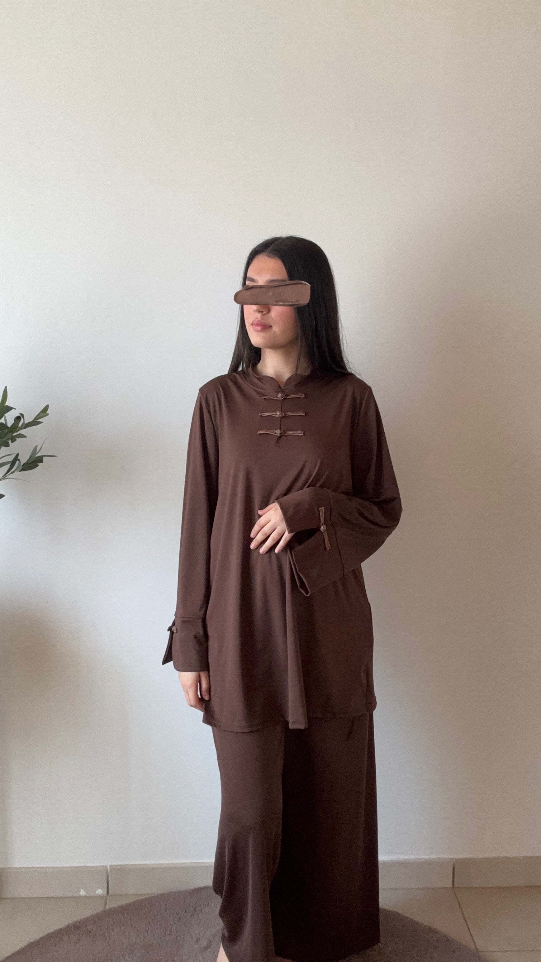 Burkini marron