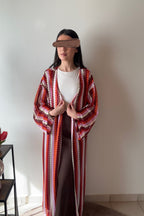Kimono tricot multicolore