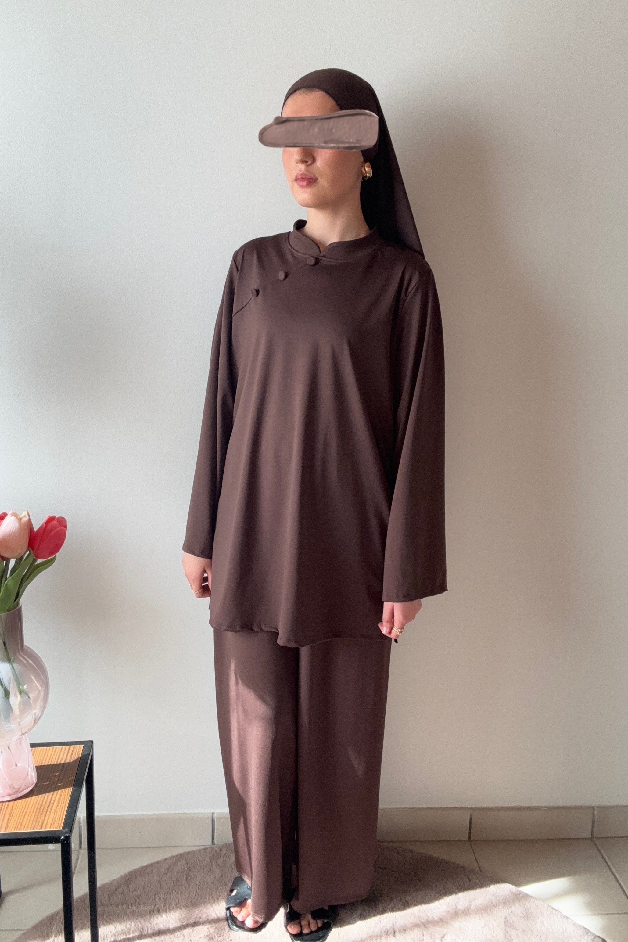 Burkini marron
