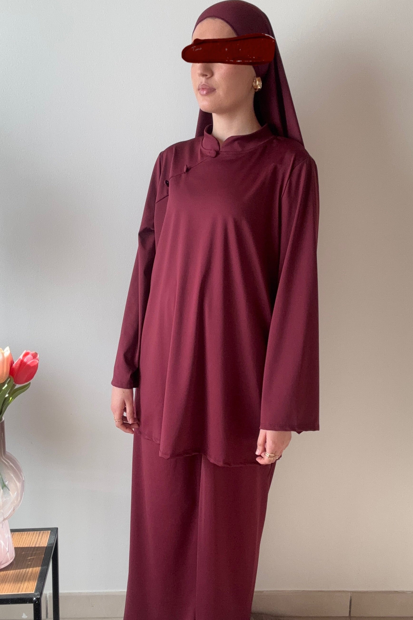 Burkini bordeaux
