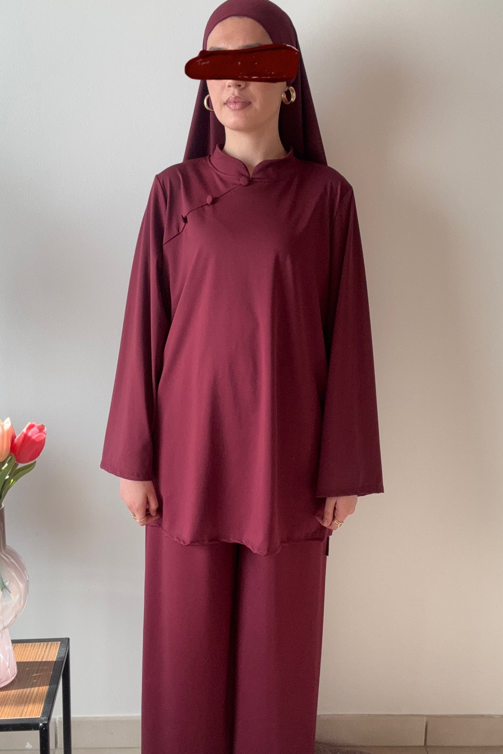 Burkini bordeaux